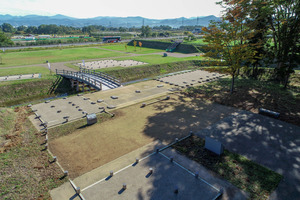 本丸東門跡全景（2018年、北西から）