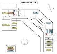 岩木庁舎2階　フロア図