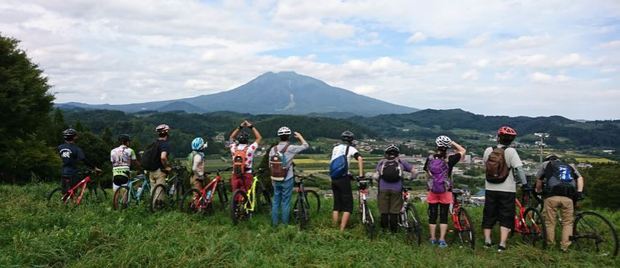 ロマントピアで岩木山