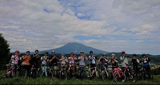 ロマントピアで岩木山