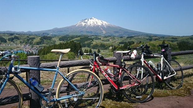 岩木山@羽根山公園2